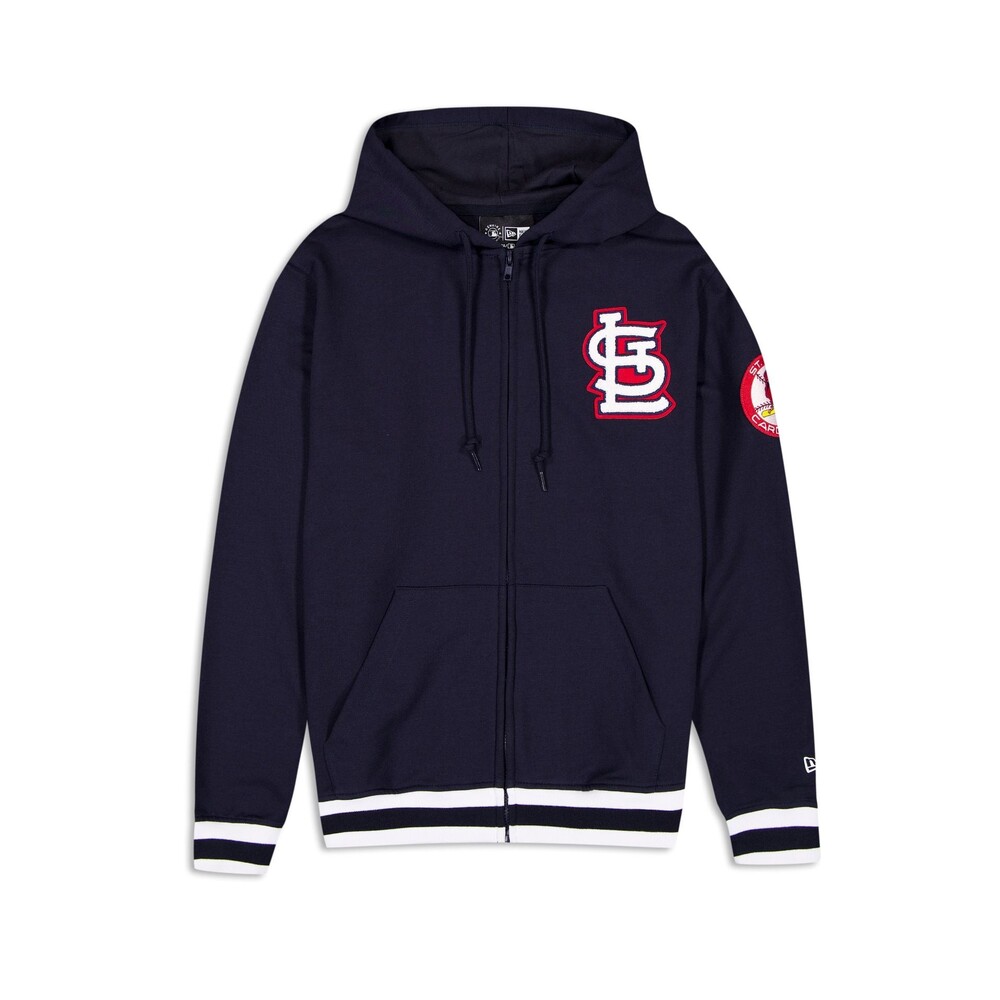 New Era St. Louis Cardinals Coop Logo Select Full-Zip Hoodie - Size XL